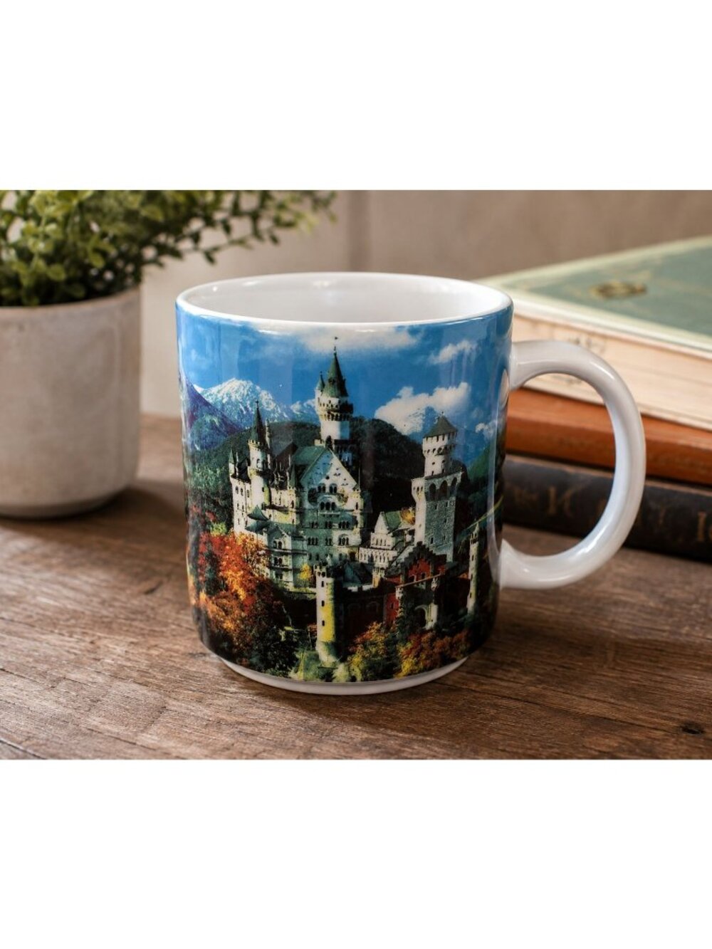 Neuschwanstein Castle Germany Scenic Souvenir Coffee Mug Ceramic 3 x 3.5 Travel - Picture 7 of 7